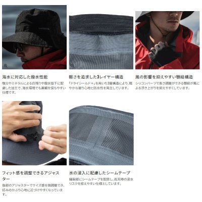 画像3: （26年3月新商品） シマノ レインハット CA-087Z チャコール Lサイズ （3月発売予定／ご予約受付中）