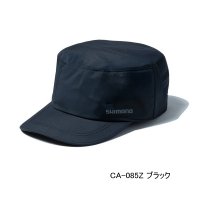 （26年3月新商品） シマノ レインワークキャップ CA-085Z ブラック Lサイズ （3月発売予定／ご予約受付中）