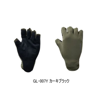 画像1: （26年3月新商品） シマノ 05 センシティブ グローブ 5 GL-007Y カーキブラック Lサイズ （3月発売予定／ご予約受付中）