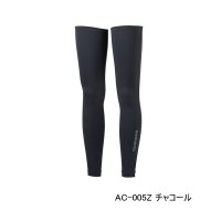 （26年3月新商品） シマノ レッグカバー AC-005Z チャコール Lサイズ （3月発売予定／ご予約受付中）