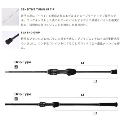 画像3: （26年3月新商品） テイルウォーク（tail walk） アジスト SD S84／TT フロート （仕舞寸法 130cm） （保証書付き） （3月発売予定／ご予約受付中）
