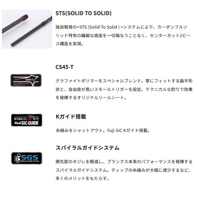 画像2: （26年4月新商品） アルファタックル（alpha tackle） アルバトロス STS 195ML （仕舞寸法 100.5cm） （4月発売予定／ご予約受付中）