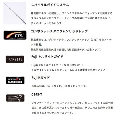 画像2: （26年2月新商品） アルファタックル（alpha tackle） アルファソニック マルイカ GZ N-LTD 147UL／TISL （仕舞寸法 147cm） （2月発売予定／ご予約受付中） （大型1・代引と離島不可）