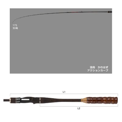 画像4: （26年6月新商品） アルファタックル（alpha tackle） 涼舟 かわはぎ 175 （仕舞寸法 91cm） （6月発売予定／ご予約受付中）