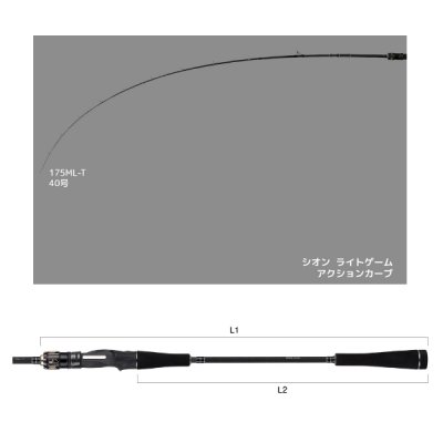 画像4: （26年4月新商品） アルファタックル（alpha tackle） シオン ライトゲーム 175ML-T （仕舞寸法 36cm） （4月発売予定／ご予約受付中）