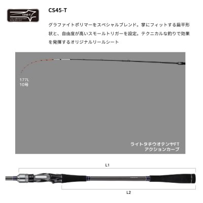 画像2: （26年4月新商品） アルファタックル（alpha tackle） ライトタチウオテンヤ FT 177L （仕舞寸法 92cm） （4月発売予定／ご予約受付中）
