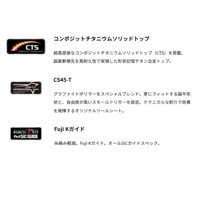 画像2: （26年4月新商品） アルファタックル（alpha tackle） アルファソニック ライトアカムツ 210S （仕舞寸法 108cm） （4月発売予定／ご予約受付中）