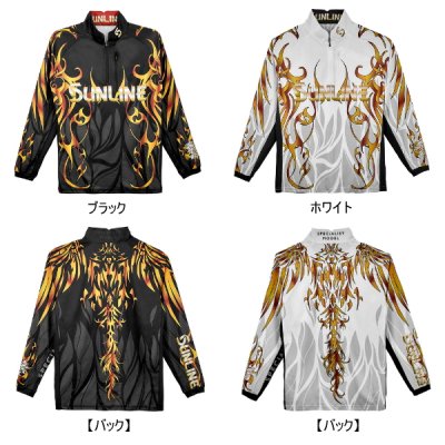 画像2: （26年5月新商品） サンライン プロドライ ロングシャツ SUW-04601CW ホワイト 3Lサイズ （5月発売予定／ご予約受付中）