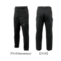（26年5月新商品） がまかつ ストレッチフィッシングパンツ GM-3820 ブラック（がまかつ） 3Lサイズ （5月発売予定／ご予約受付中）
