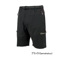 （26年5月新商品） がまかつ サマードライショートパンツ GM-3822 ブラック（がまかつ） 3Lサイズ （5月発売予定／ご予約受付中）