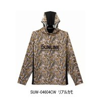 （26年4月新商品） サンライン BUG OFF クイックドライフーディー SUW-04604CW リアルカモ 3Lサイズ （4月発売予定／ご予約受付中）