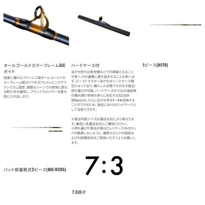 画像3: （26年5月新商品） シマノ 26 ビーストマスター 泳がせ H170 （仕舞寸法 170cm） （保証書付き） （5月発売予定／ご予約受付中） （大型1・代引と離島不可）