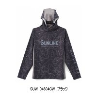 （26年4月新商品） サンライン BUG OFF クイックドライフーディー SUW-04604CW ブラック 3Lサイズ （4月発売予定／ご予約受付中）