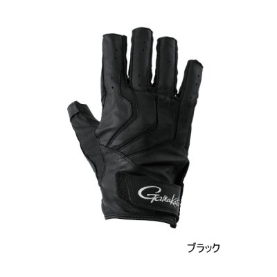 画像1: （26年2月新商品） がまかつ へら用グローブ（片手） GM-7307 ブラック （左） Lサイズ