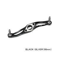 （26年5月新商品） ダイワ SLPW MC クランク ハンドル 90mm ブラック／シルバー （5月発売予定／ご予約受付中） （返品不可） （小型商品）