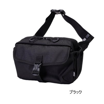 画像1: （26年3月新商品） アブガルシア クラシックヒップバッグ ブラック 3.6L （返品不可）