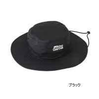 （26年4月新商品） アブガルシア 3レイヤー ナイロンレインハット ブラック フリーサイズ （返品不可）