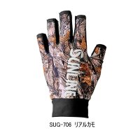 （26年4月新商品） サンライン クイックドライサングローブ SUG-706 リアルカモ 3Lサイズ （4月発売予定／ご予約受付中）