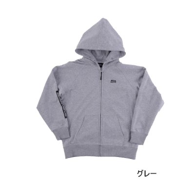 画像1: （26年2月新商品） アブガルシア スタンダード ST ロゴフーディー グレー Lサイズ （返品不可）