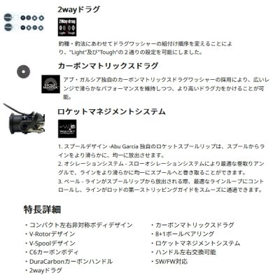 画像3: （26年4月新商品） アブガルシア レイレックス スピニング 1000S （返品不可） （小型商品）