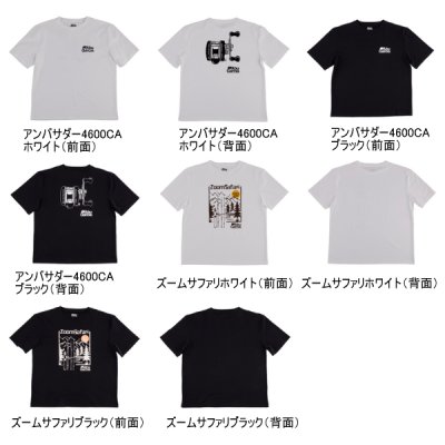 画像2: （26年4月新商品） アブガルシア アンバサダー 4600CA グラフィックT ブラック Lサイズ （返品不可）