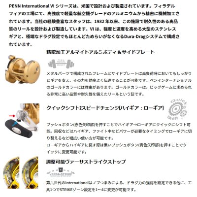 画像2: ペン（PENN） インターナショナル VI 130VISS シルバー （返品不可） （小型商品）