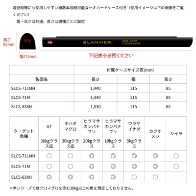 画像3: ペン（PENN） スラマー キャスティング SLCS-71M （仕舞寸法 137.5cm） （保証書付き） （返品不可）