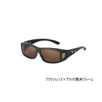 （26年2月新商品） PROX 偏光オーバーグラス PX919BRK ブラウン／ブラック(艶消)