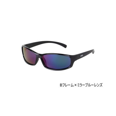 画像1: （26年2月新商品） PROX 偏光グラス PX932BBLK ミラーブルー／Bブラック(艶有)
