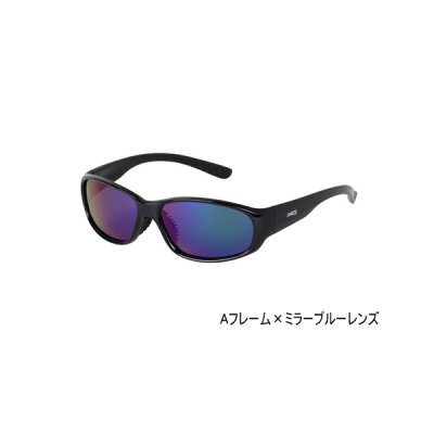 画像1: （26年2月新商品） PROX 偏光グラス PX932ABLK ミラーブルー／Aブラック(艶有)