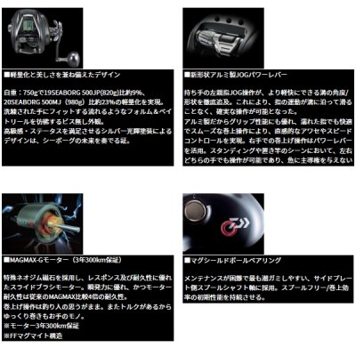 画像3: （26年1月新商品） ダイワ 26 シーボーグ 500J （小型商品）