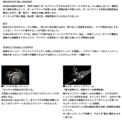 画像3: （26年2月新商品） ダイワ 26 ソルティガ 10HL-SJ（左） （小型商品）