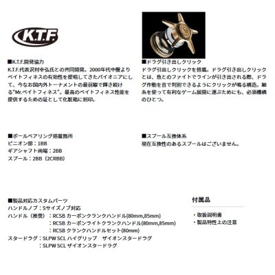 画像4: （26年3月新商品） ダイワ 26 タトゥーラ BF TW 8.1R（右） （小型商品）