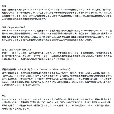 画像2: （26年1月新商品） ダイワ 極鋭 トラフグ 187 （仕舞寸法 142cm） （保証書付き） （大型1/代引と離島不可）