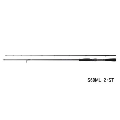 画像1: （26年2月新商品） ダイワ ブラックレーベル S69ML-2・ST （仕舞寸法 107cm） （保証書付き）