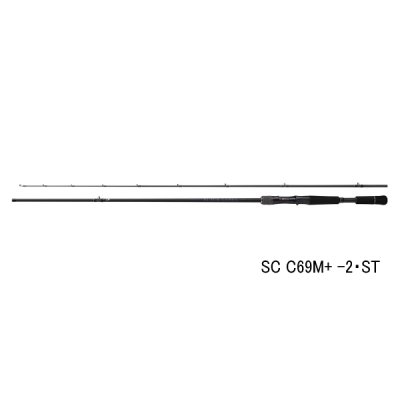 画像1: （26年2月新商品） ダイワ ブラックレーベル SC C69M+ -2・ST （仕舞寸法 107cm） （保証書付き）