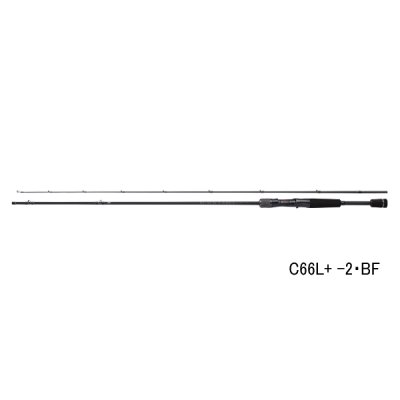 画像1: （26年2月新商品） ダイワ ブラックレーベル C66L+ -2・BF （仕舞寸法 103cm） （保証書付き）