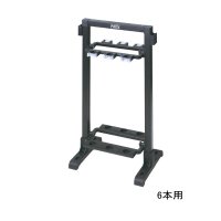 （26年5月新商品） PROX フォールディングスリムロッドスタンド PX166H6MK 6本用／ハイタイプ マットブラック