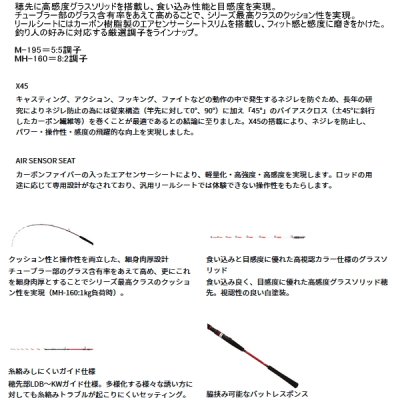 画像2: （26年3月新商品） ダイワ アナリスター ビシアジ M-195・J （仕舞寸法 139cm） （保証書付き）