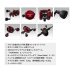 画像2: （送料サービス） （26年7月新商品） 黒鯛工房 カセ筏師 ディープ ラン P60 R／L（左） レッド （7月発売予定／ご予約受付中） （小型商品） (2)