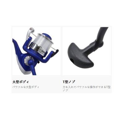 画像3: （26年6月新商品） OGK トップピット遠投V TPWV6000B ブルー （小型商品）