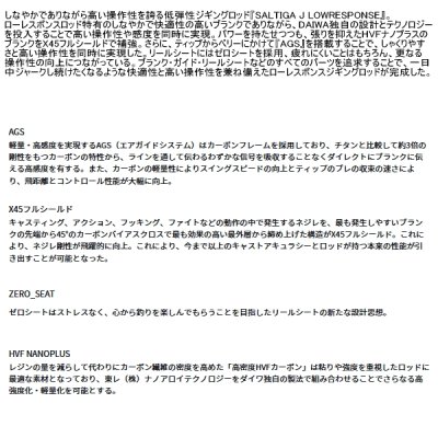 画像2: （26年4月新商品） ダイワ ソルティガ J ローレスポンス 60S-5 （仕舞寸法 183cm） （保証書付き） （大型2/代引と離島不可）