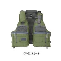 （26年1月新商品） ダイワ ネイティブクリークベスト DV-3226 カーキ フリーサイズ