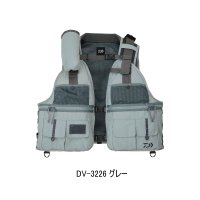 （26年1月新商品） ダイワ ネイティブクリークベスト DV-3226 グレー フリーサイズ