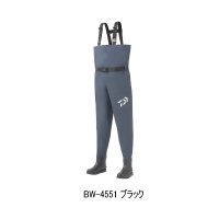 （26年2月新商品） ダイワ ブレスウェーダー（フェルトスパイク） BW-4551 ブラック 3Lサイズ