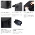 画像3: （26年9月新商品） シマノ UHタックルバッグ ロッドレスト4 BK-022Z ブラック 27L （9月発売予定／ご予約受付中） (3)