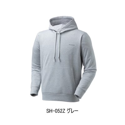 画像1: （26年9月新商品） シマノ ドライスウェット フーディー SH-052Z グレー Lサイズ （9月発売予定／ご予約受付中）