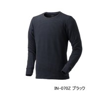 （26年9月新商品） シマノ ドライインナーシャツ 二重極厚 IN-070Z ブラック 3XLサイズ （9月発売予定／ご予約受付中）