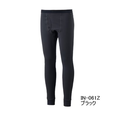 画像1: （26年9月新商品） シマノ ドライインナー タイツ IN-061Z ブラック 3XLサイズ （9月発売予定／ご予約受付中）
