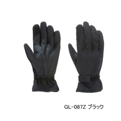 画像1: （26年9月新商品） シマノ 03 防水グローブ エクストラホット GL-087Z ブラック Lサイズ （9月発売予定／ご予約受付中）